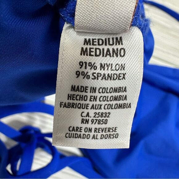 LULI FAMA RING‎ BIKINI SET MEDIUM ROYAL BLUE - Picture 7 of 7